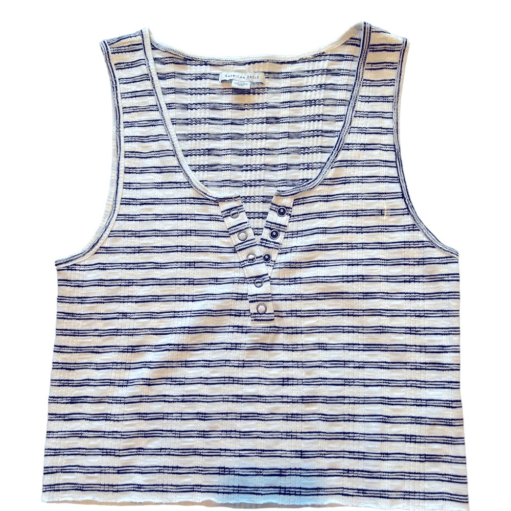 American Eagle Cropped Tank Size Large